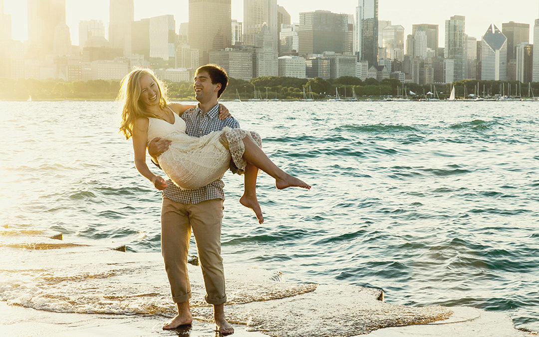 Chicago Lakefront Engagement!