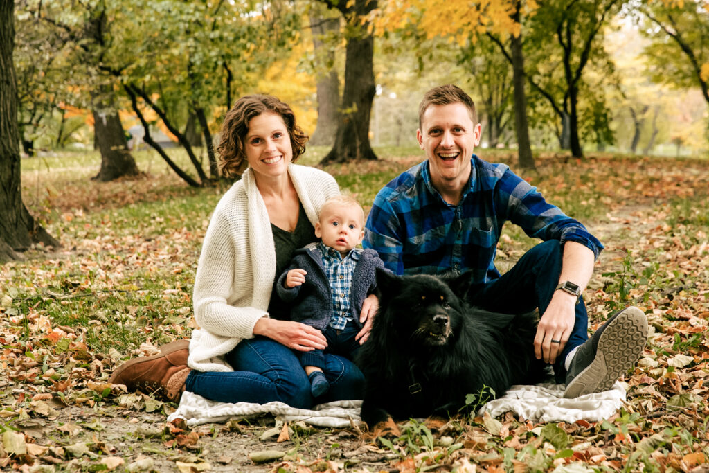 Fall Family Session by Asheville Photographer Dawn E Roscoe