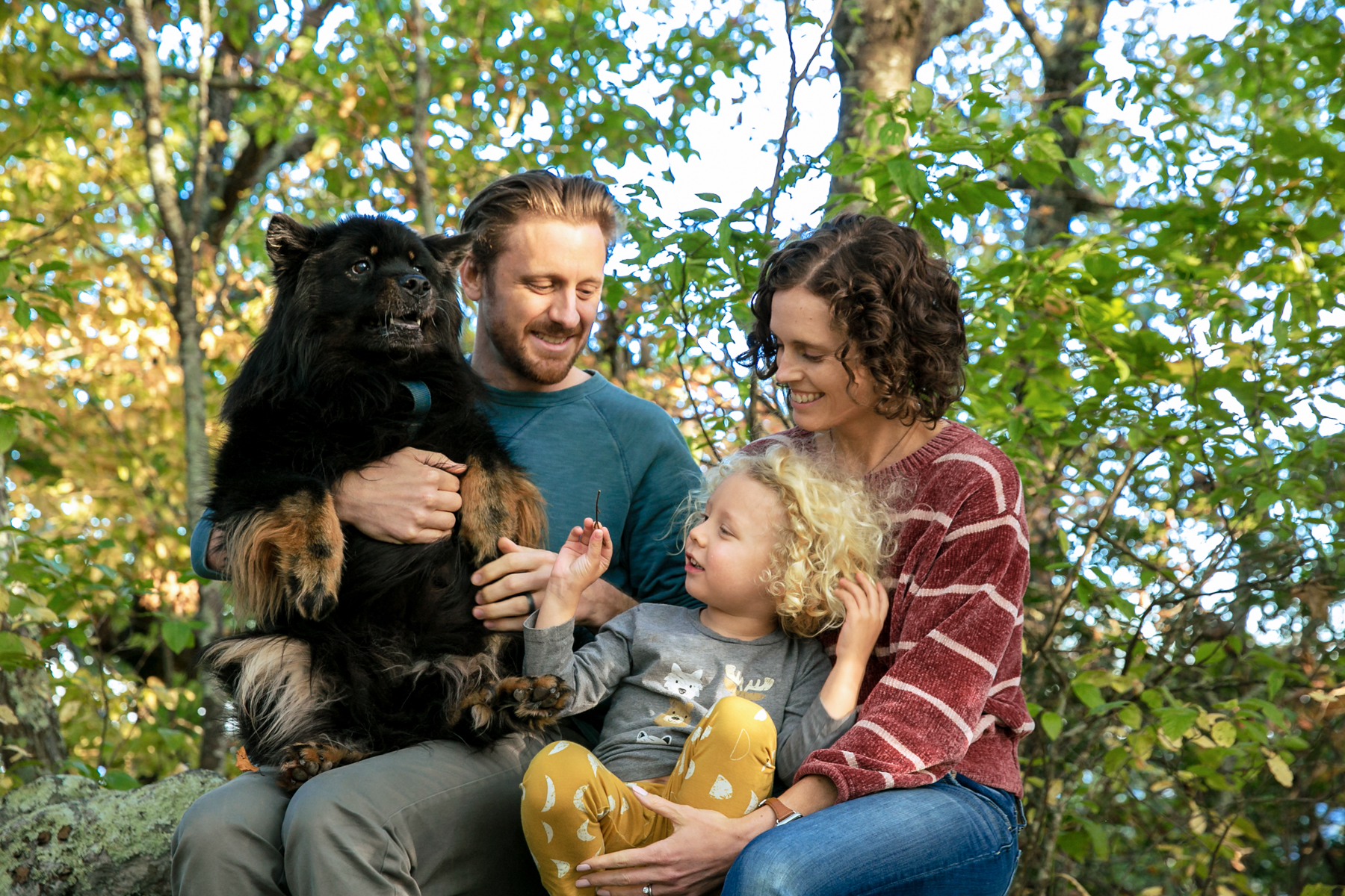 Pisguah Mountain Family Session by Asheville Photographer Dawn E Roscoe